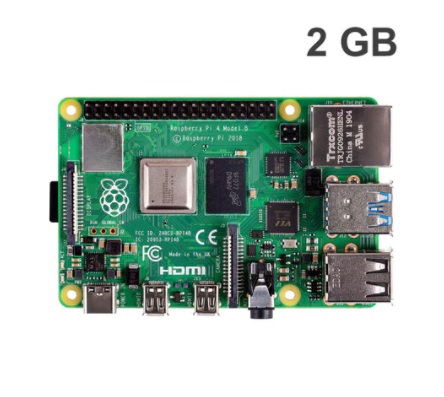 Raspberry Pi 4 Model B 2GB Board A72 1.5G CPU
