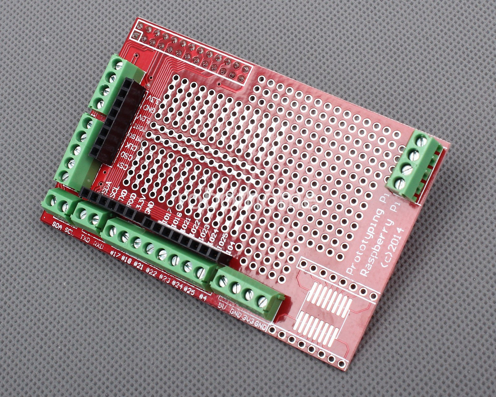 Expansion Board Prototype Shield for Raspberry Pi