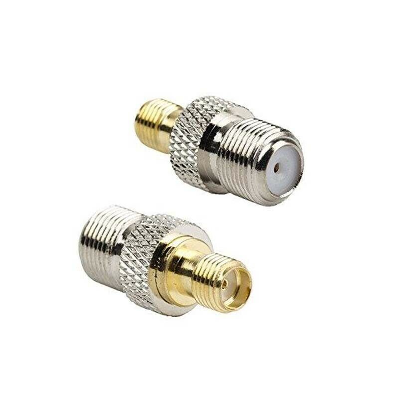 SMA-Female to F Type Female Adapter Connector Converter Coupler