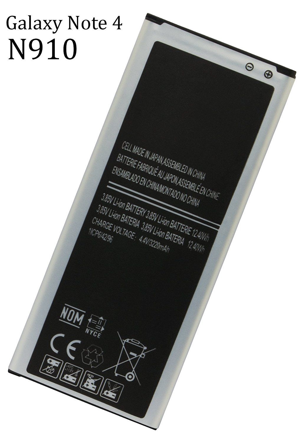 Samsung Replacement Battery for Samsung Note 4