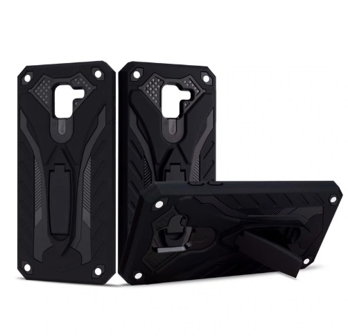 Shockproof Rivet Armor Deavy Duty Dual Layer Case for Samsung A8