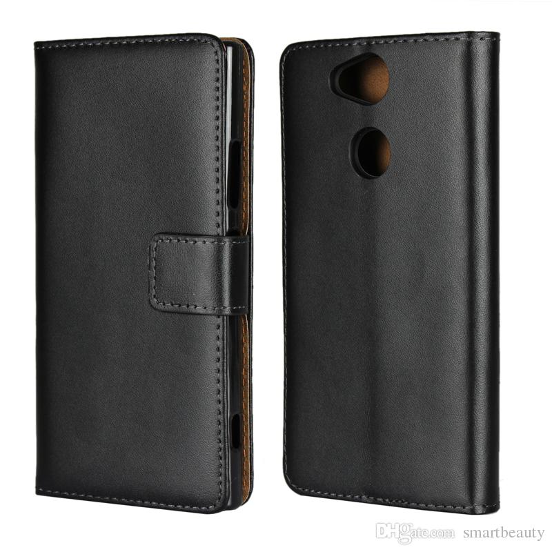 XA2 Wallet Leather Flip Stand Case for Sony Xperia XA2