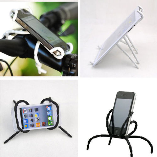 Flexible Spider Shape Grip Holder Stand Mount for Cell Phones