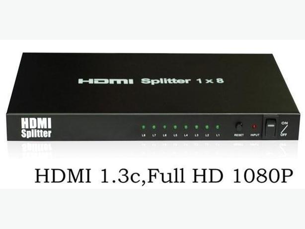 HDMI 1.3 Splitter 1 In 8 Out (Active) 1080p