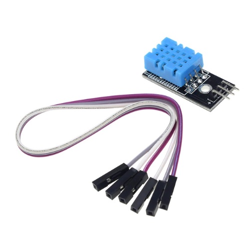 Temperature and Relative Humidity Sensor DHT11 Module with Cable