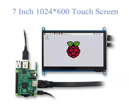7 Inch Touch Screen LCD Display Panel Screen 1024x600 HDMI USB