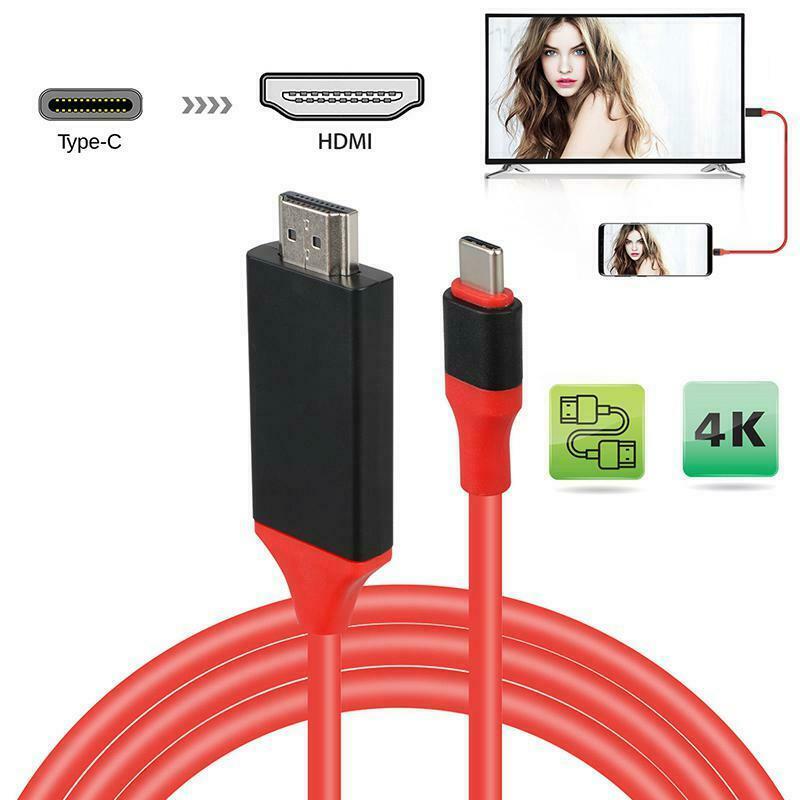 USB 3.1 Gen 2 Type-C Thunderbolt 3 to HDMI 4K*2K Super HD Cable