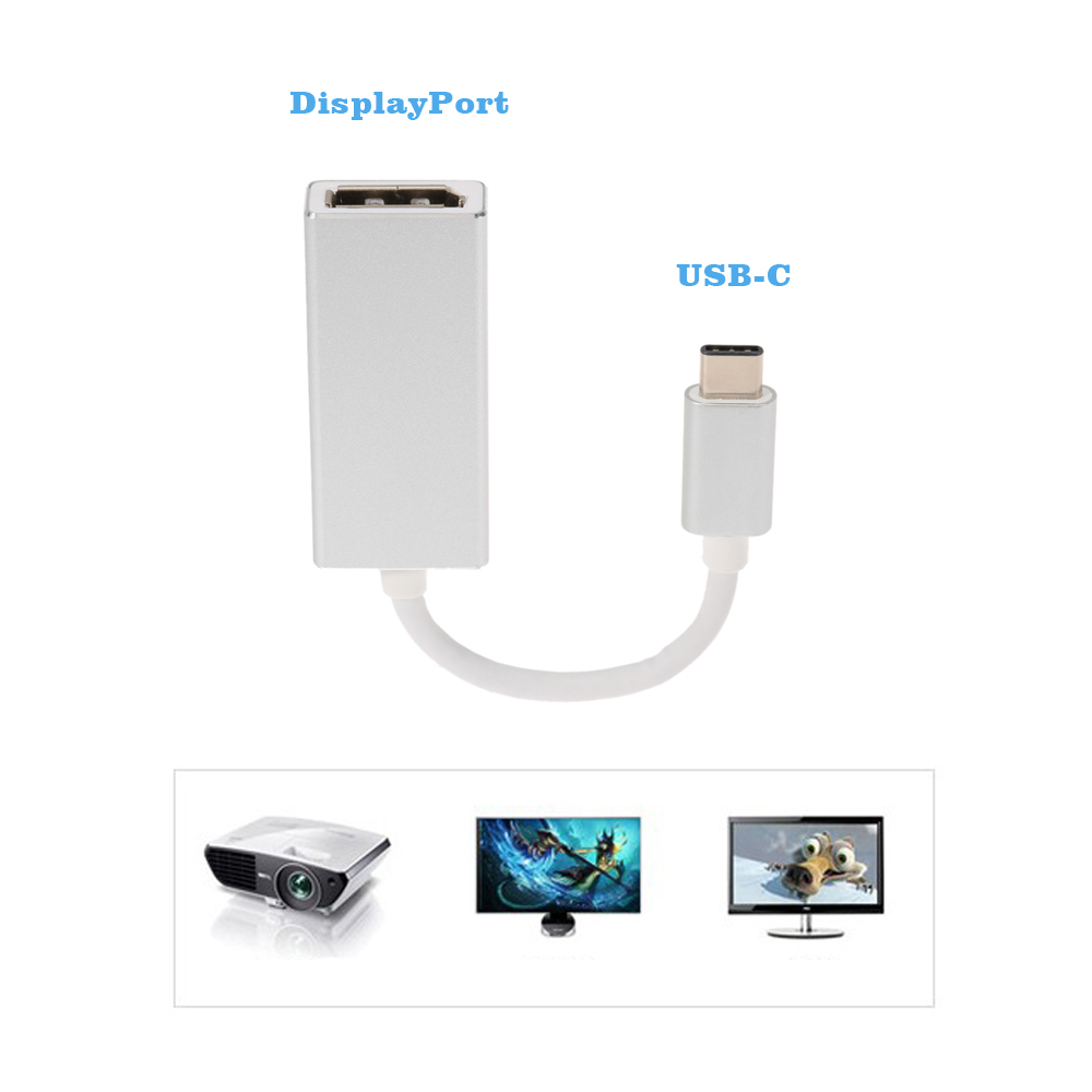 USB 3.1 Gen 2 Type C Thunderbolt 3 Displayport DP 4K Adapter