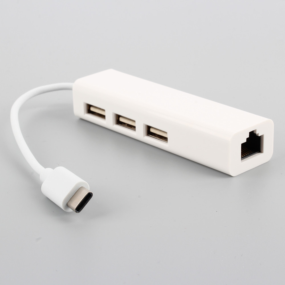 USB 3.1 Type C Combo OTG HUB With Ethernet Adapter