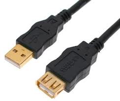 Heavy Duty USB 2.0 A Type M/F Extension Cable (Gold Plated) 3ft