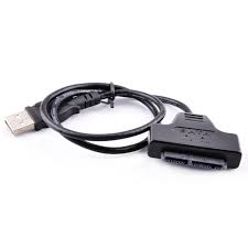 USB 2.0 to 1.8 inch 7+9 16 Pin Micro SATA II Hard Drive Adapter