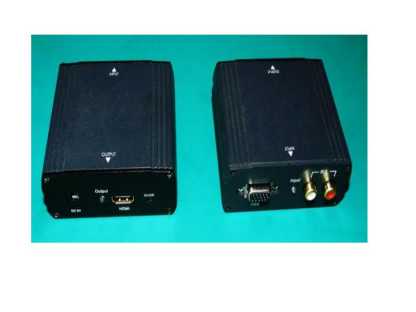 VGA + Audio R/L to HDMI Converter