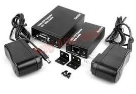VGA & Audio Extender Kit Over Single Cat5e/6 UTP up to 300 Meter - Click Image to Close