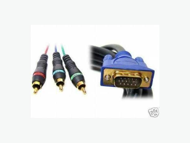 VGA to 3 RCA Component Video Cable