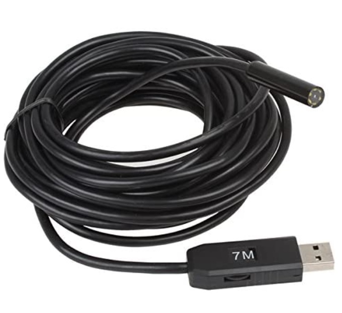 7M 6 LED USB Waterproof Endoscope Snake Inspection Video Cable
