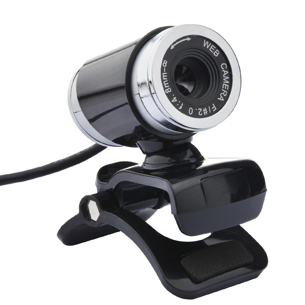 USB 2.0 1080P HD WebCam Web Camera Cam Video w/ Mic 360°