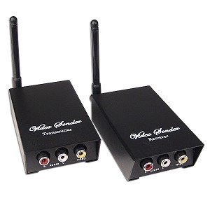 Wireless AV Composite 2.4G Extender Sender & Receiver (set) - Click Image to Close