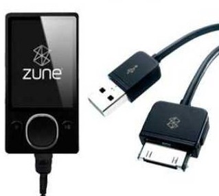 Data Sync & Charge USB2.0 Cable for Microsoft Zune - Click Image to Close