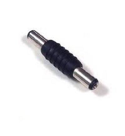 2.1 X 5.5mm DC Power Barrel Coupler adapter (m) to (m) - Click Image to Close