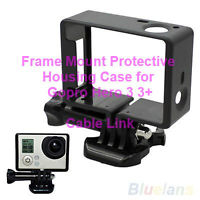 Case Frame Mount Protective Housing for GoPro HD Hero 3 3+