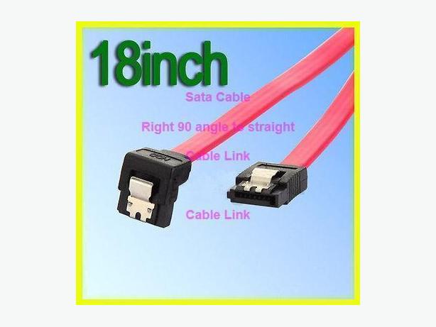 SATA RAID DATA cable with one end 90 degree