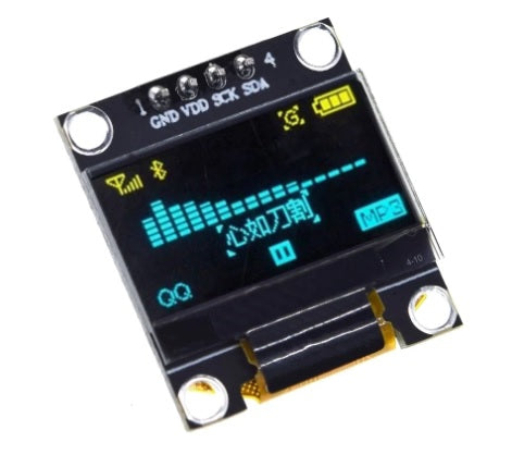 0.96 Inch OLED Text Display Module 128*64 I2C 0.96 Iic Serial 12