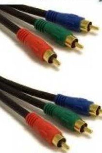 Component Cable 3-RCA (RGB) 15ft