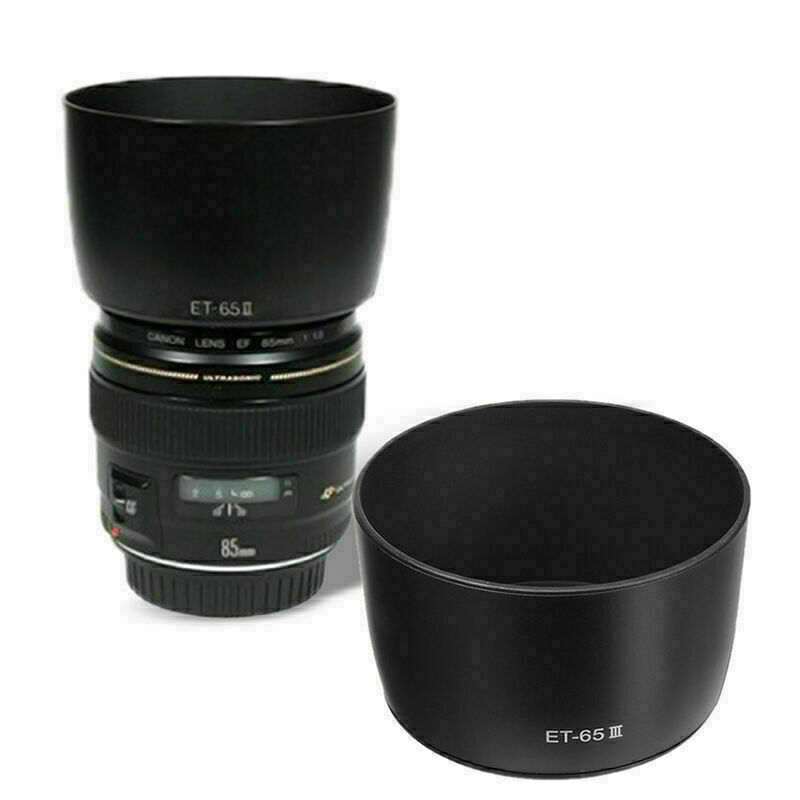 Lens Hood Cover ET-65 III For Canon EF 85mm F/18 135mm-F/28